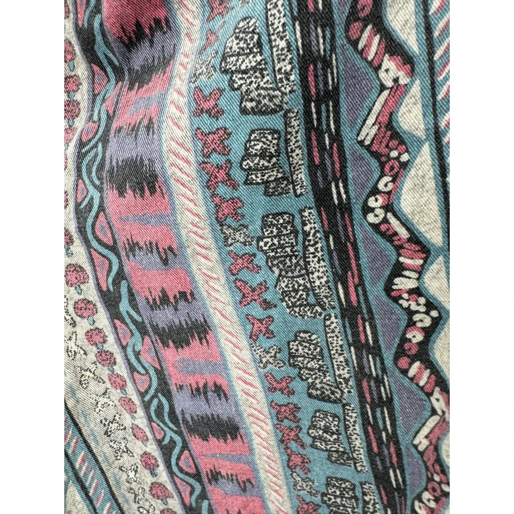 Vtg Arcade Power Sportswear‎ Parachute Pants 80s 42 Hammer Baggy Powerwear Aztec